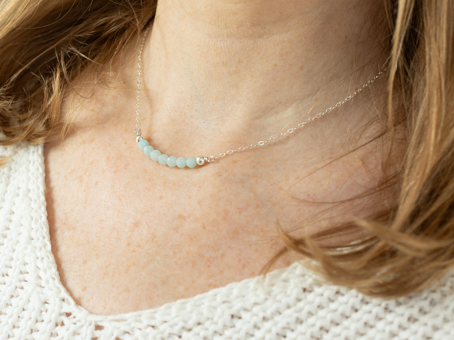 Collier Bella - Amazonite