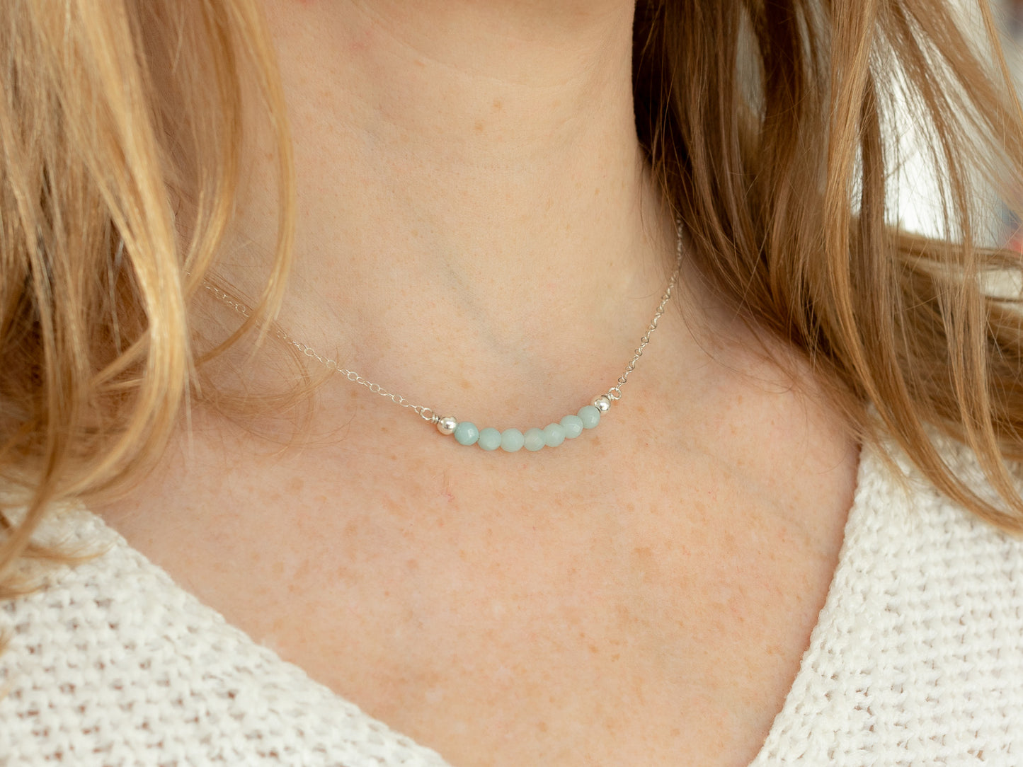 Collier Bella - Amazonite