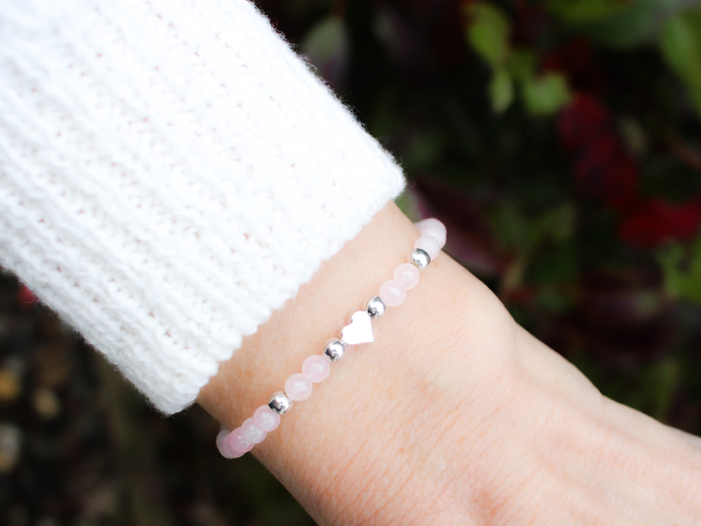 Bracelet Anaïs - Quartz rose