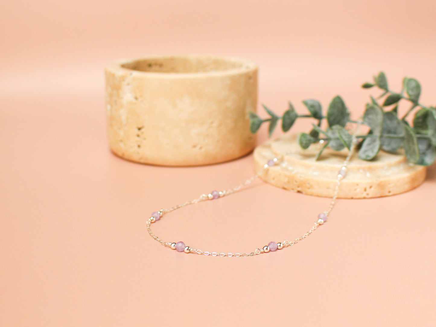 Collier Lou - Améthyste