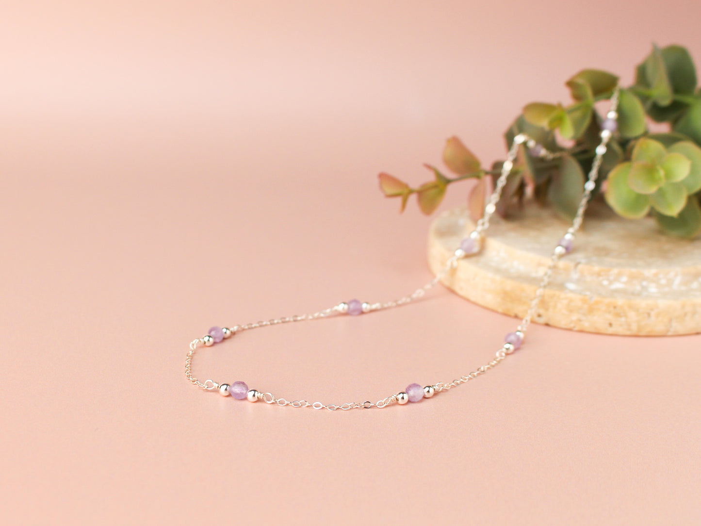 Collier Lou - Améthyste