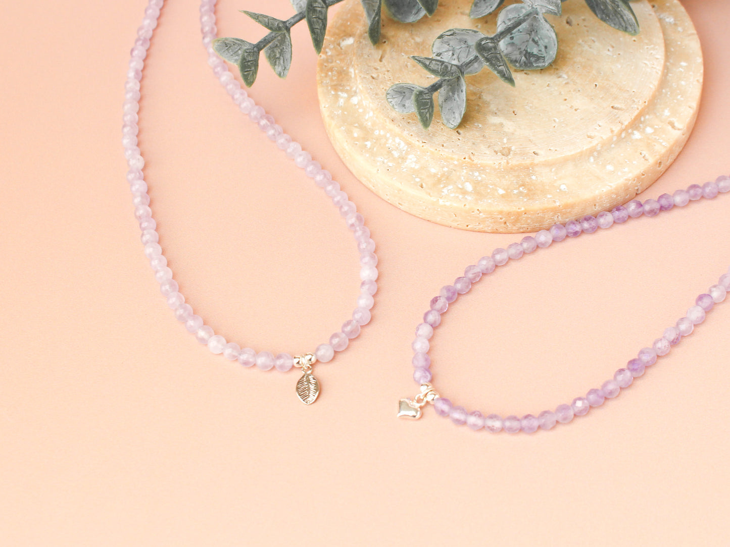 Collier Mia - Améthyste