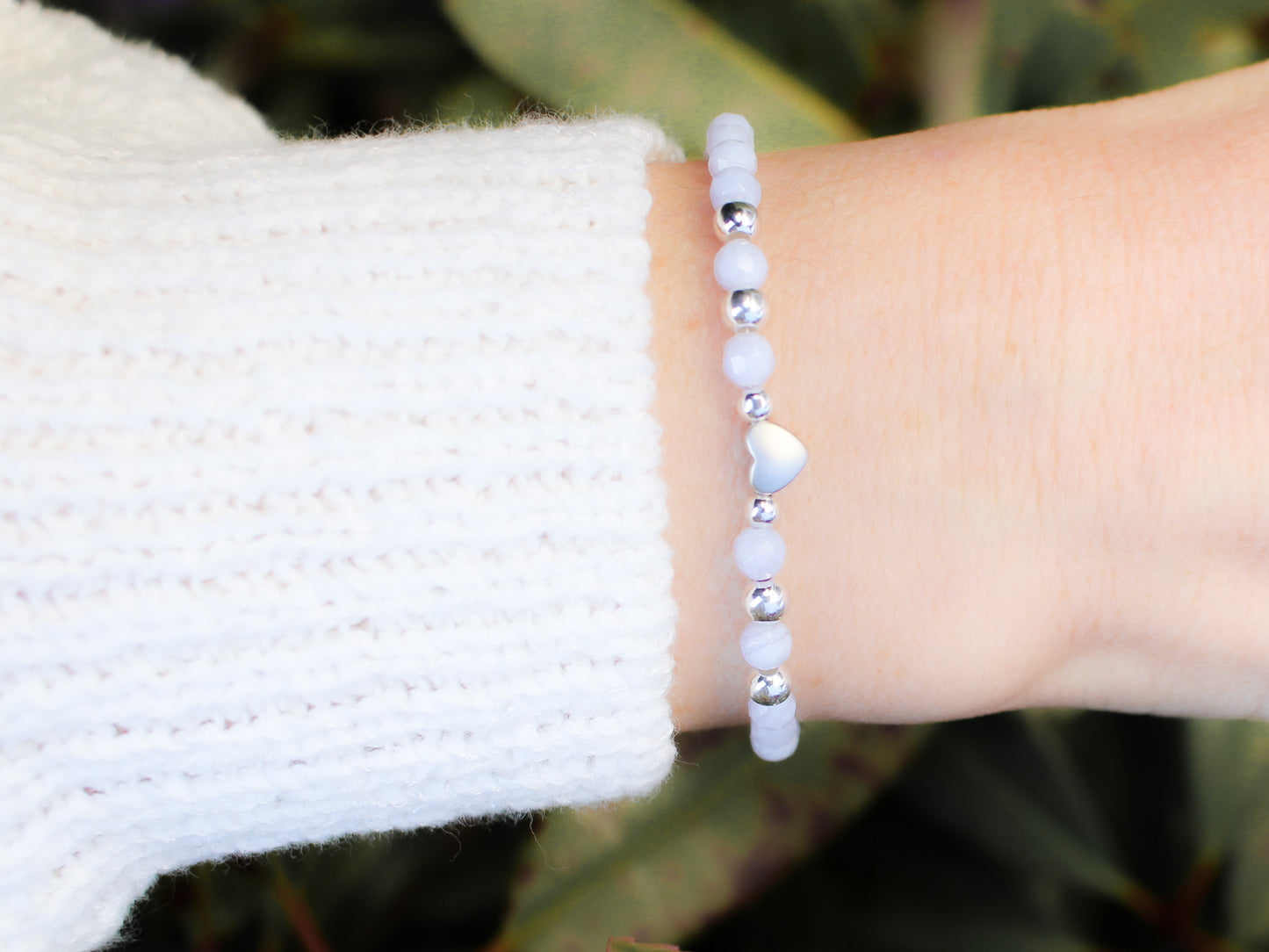 Bracelet Célia - Calcédoine
