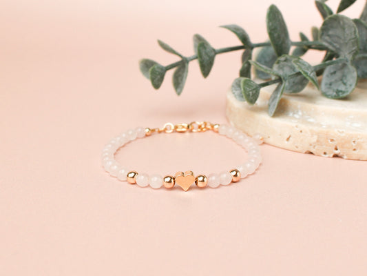 Bracelet Anaïs - Quartz rose