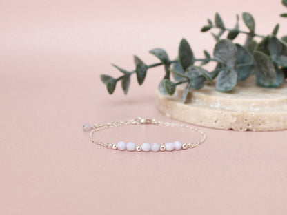 Bracelet Lyana - Calcédoine