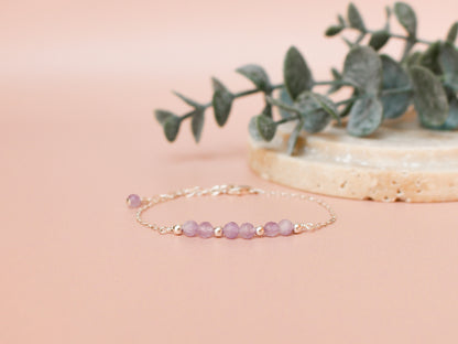 Bracelet Lyana - Améthyste