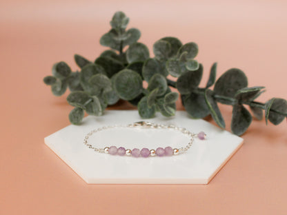 Bracelet Lyana - Améthyste