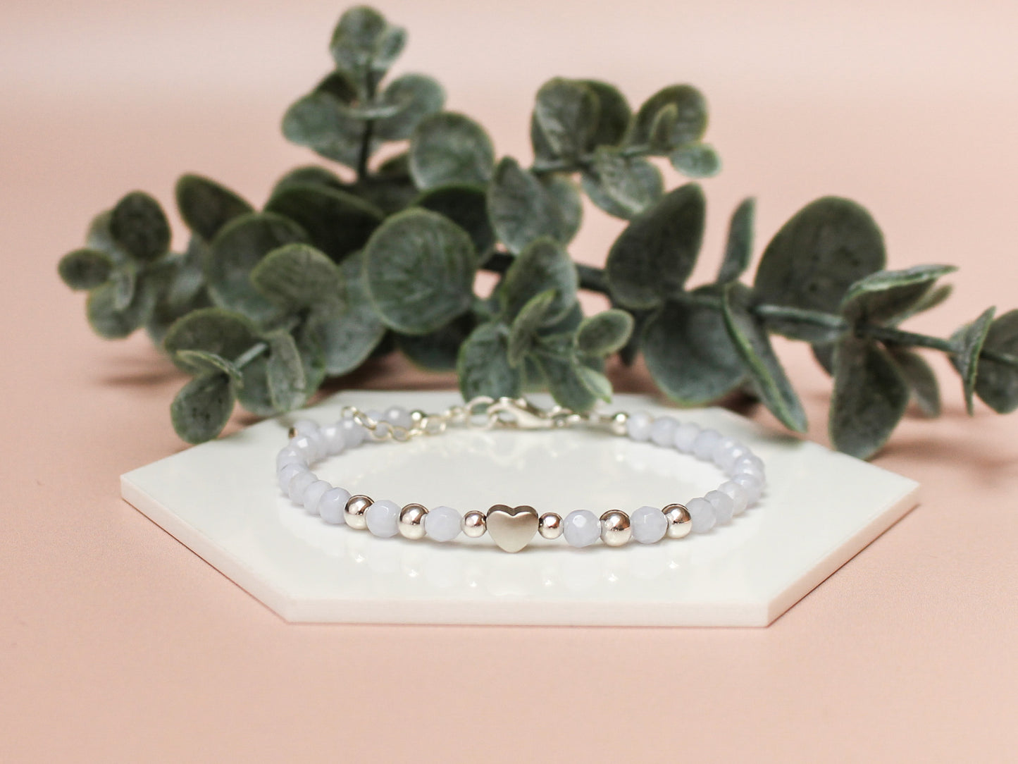Bracelet Célia - Calcédoine
