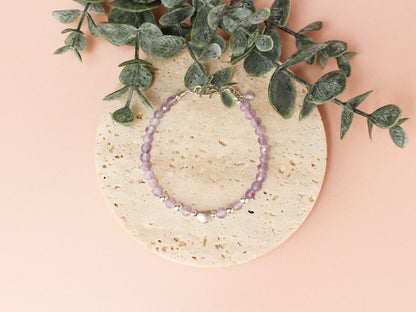 Bracelet Célia - Améthyste