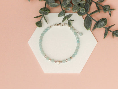 Bracelet Célia - Amazonite