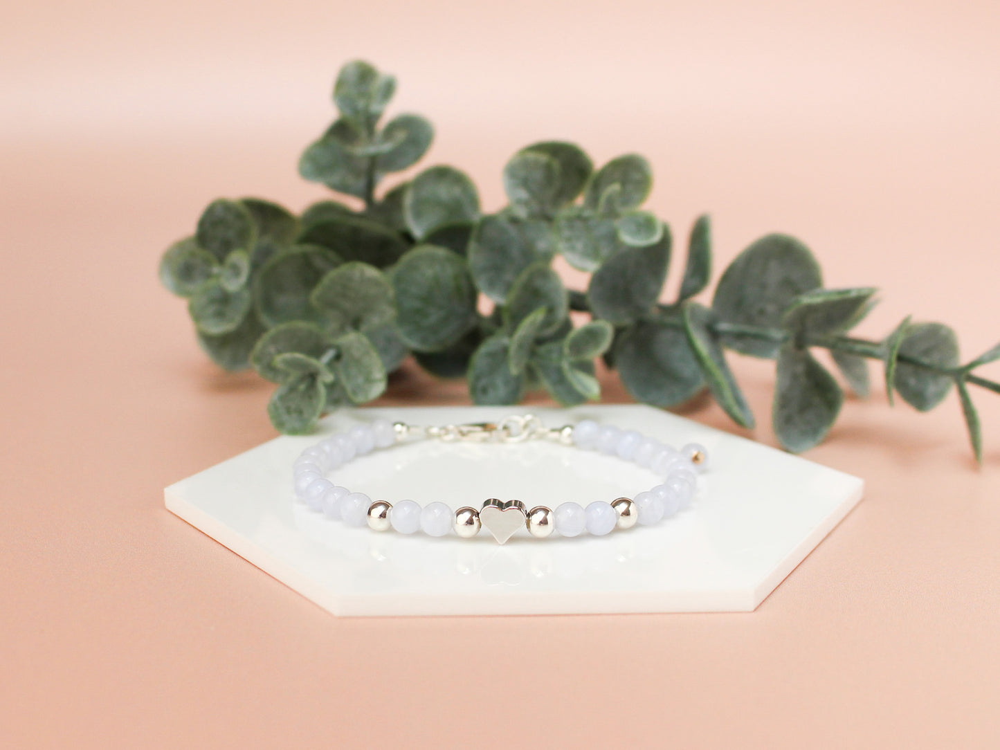 Bracelet Anaïs - Calcédoine
