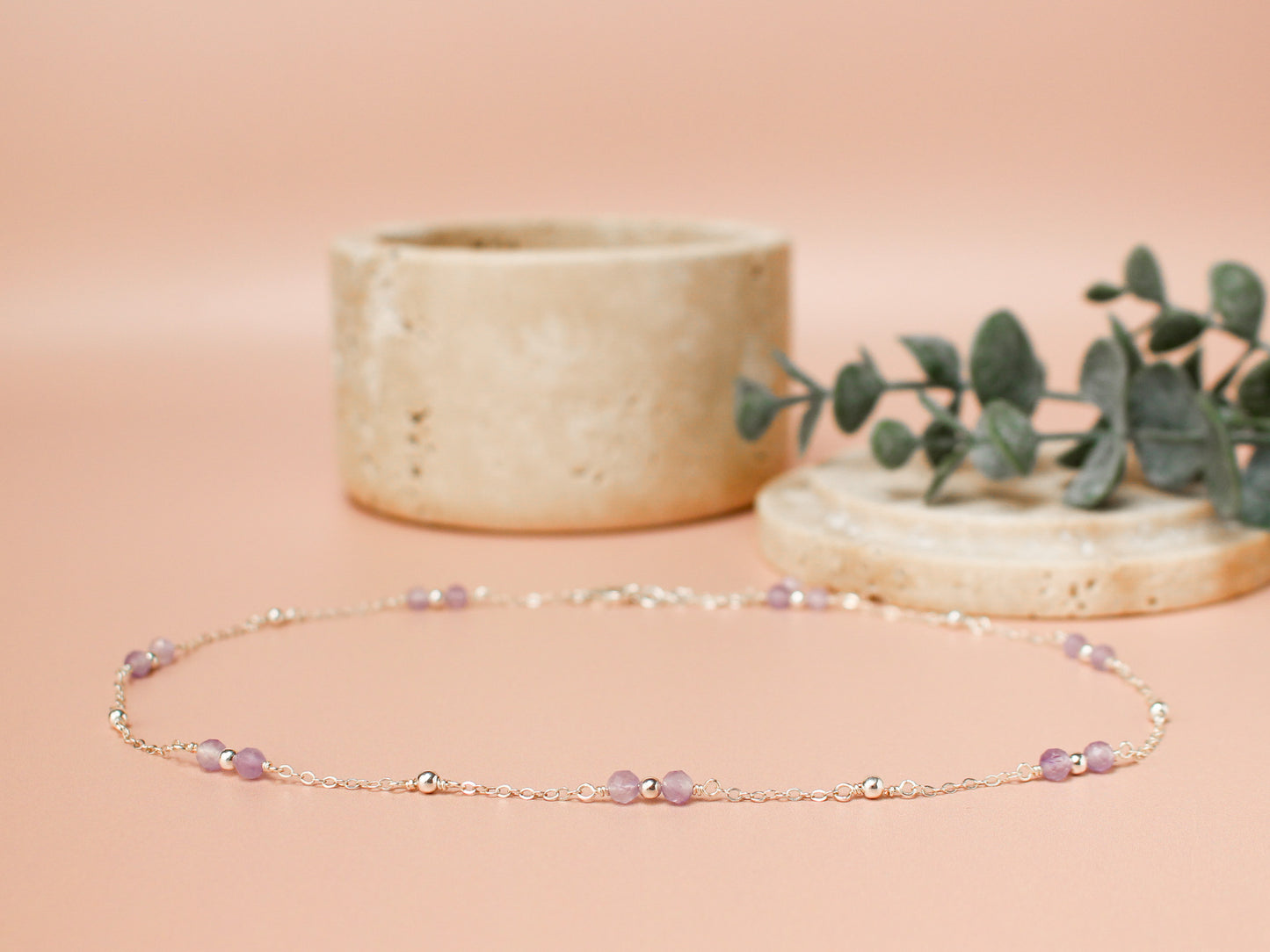 Collier Melinda - Améthyste