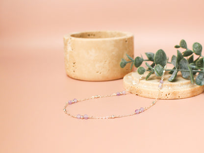 Collier Melinda - Améthyste