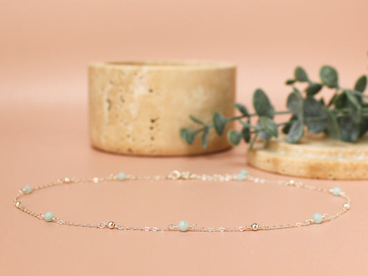 Collier Cora - Amazonite
