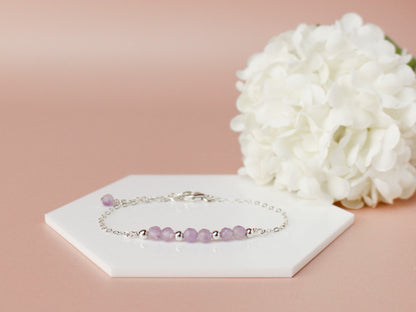 Bracelet Lyana - Améthyste