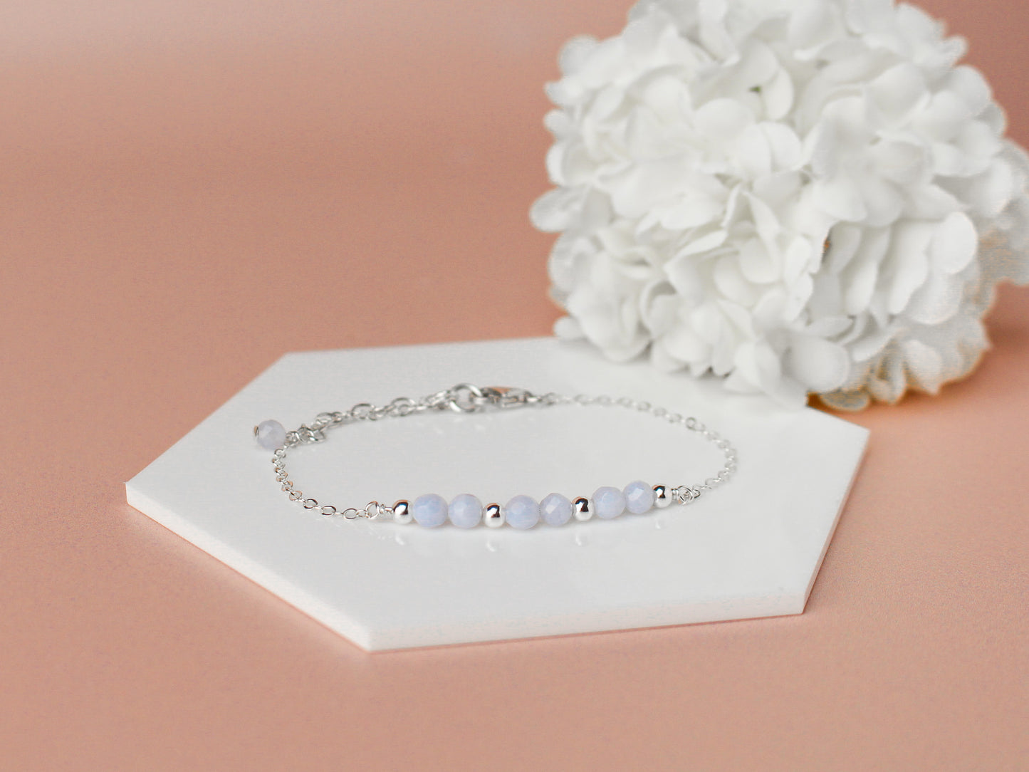Bracelet Lyana - Calcédoine
