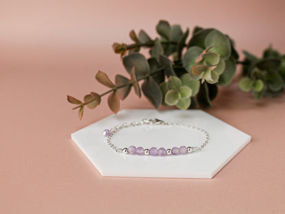 Bracelet Lyana - Améthyste