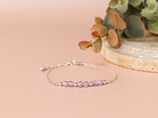 Bracelet Lyana - Améthyste