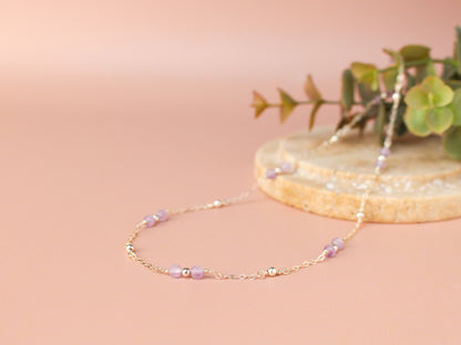 Collier Melinda - Améthyste
