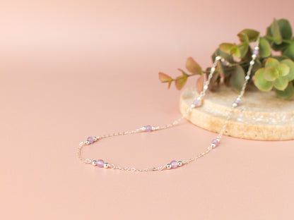 Collier Lou - Améthyste