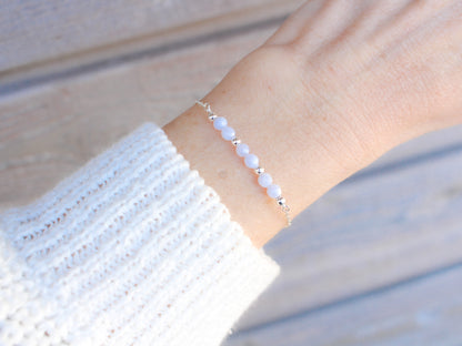 Bracelet Lyana - Calcédoine