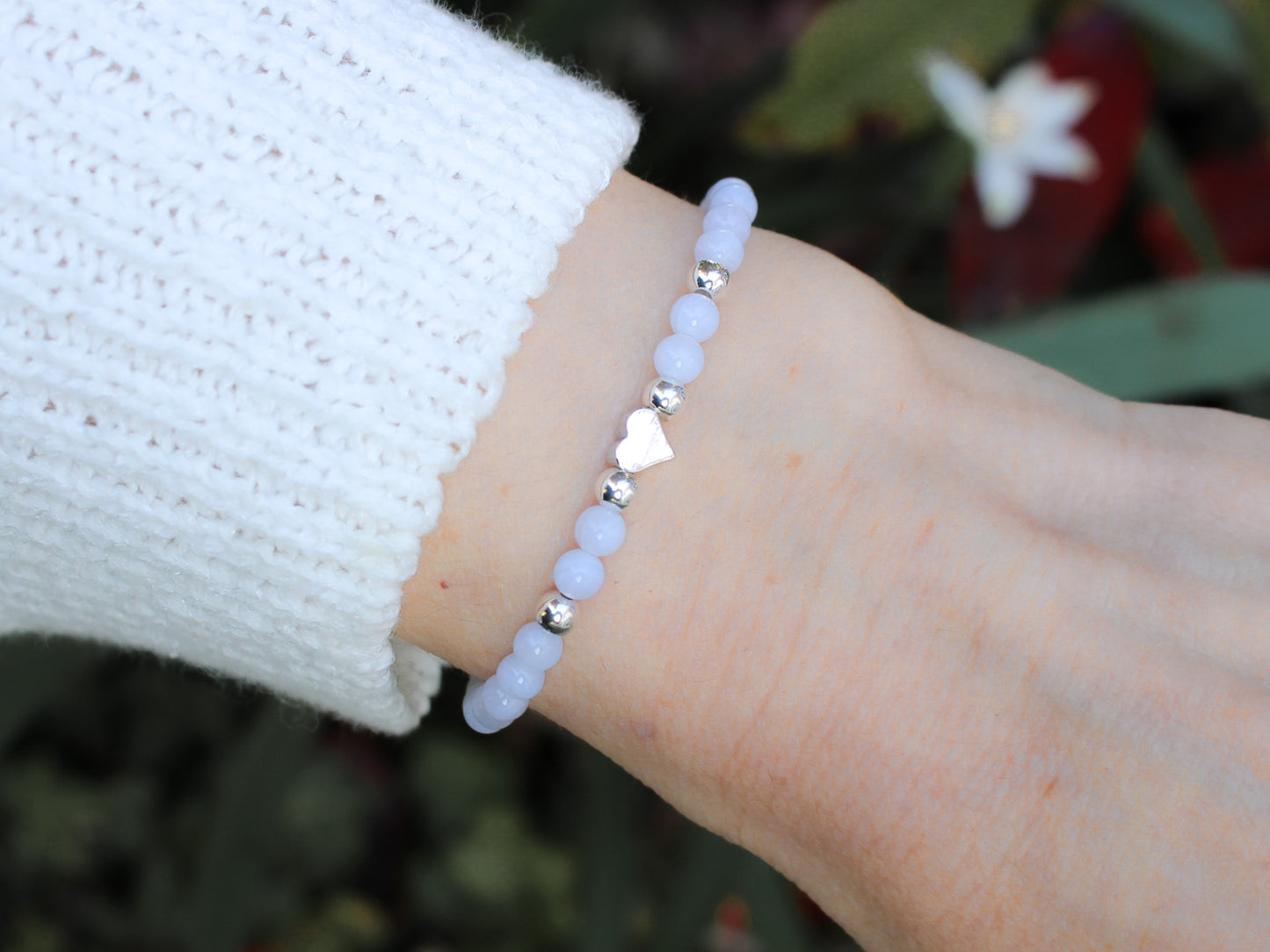 Bracelet Anaïs - Calcédoine