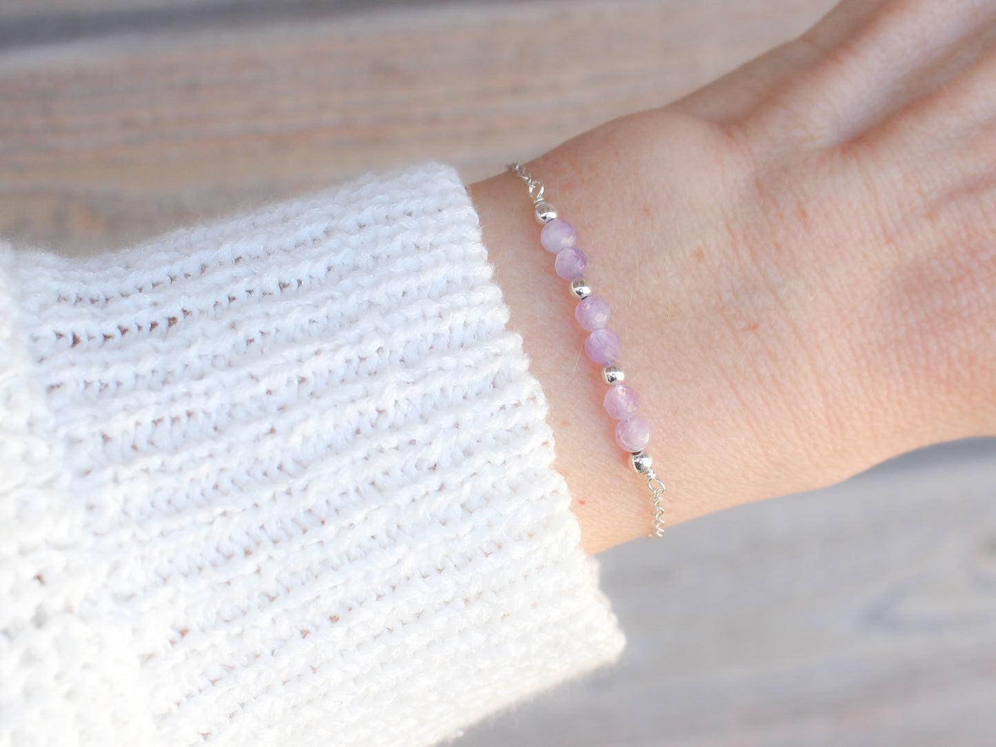 Bracelet Lyana - Améthyste