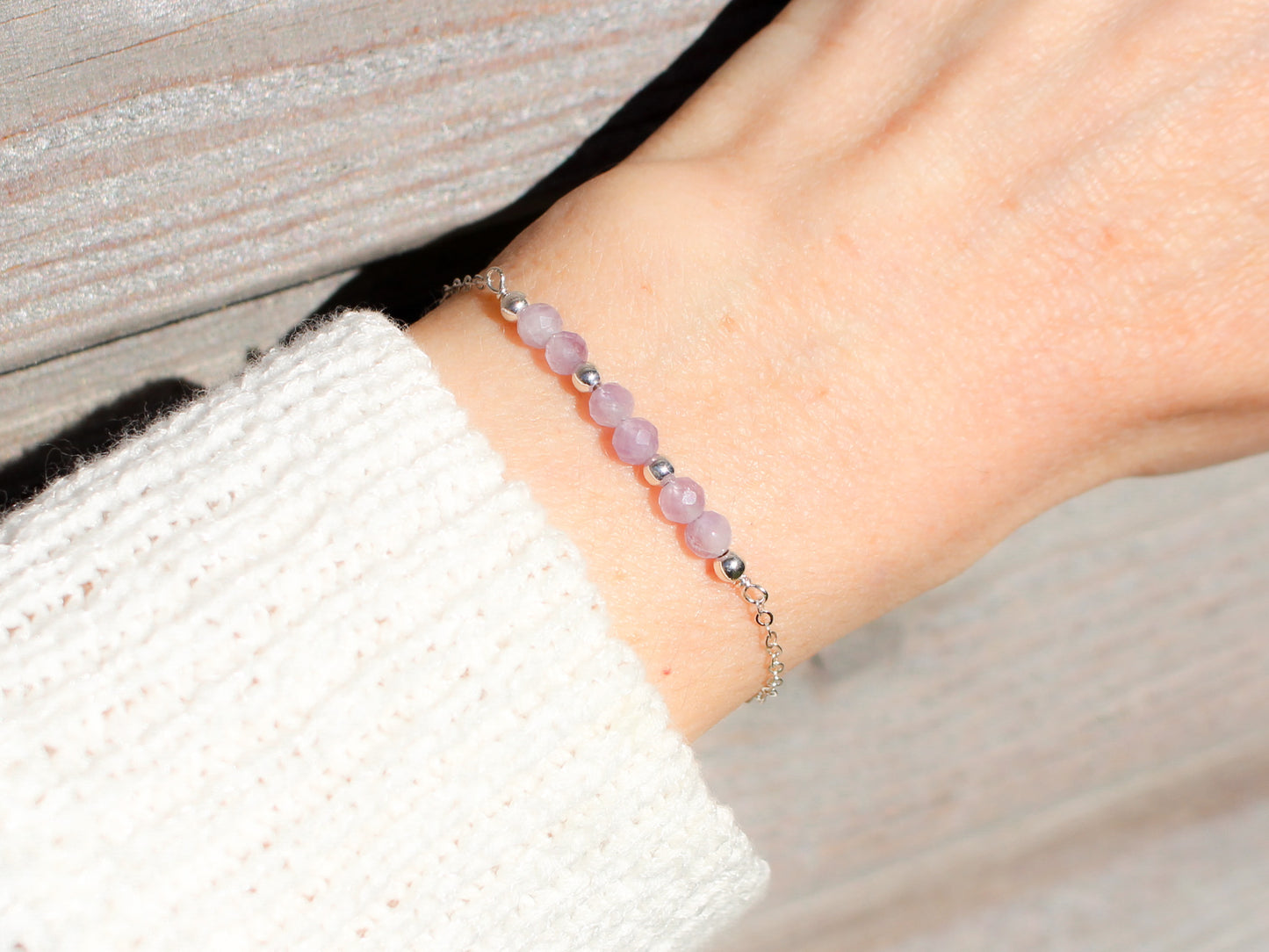 Bracelet Lyana - Améthyste