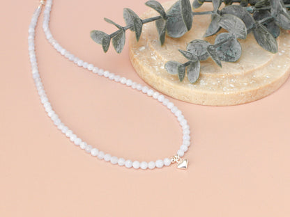 Collier Mia - Calcédoine