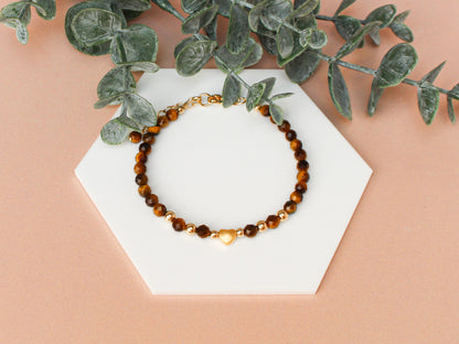 Bracelet Célia - Oeil de tigre