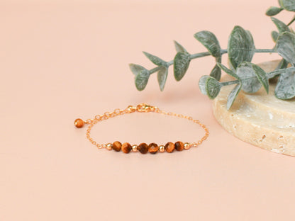 Bracelet Lyana - Oeil de tigre