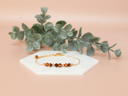 Bracelet Lyana - Oeil de tigre